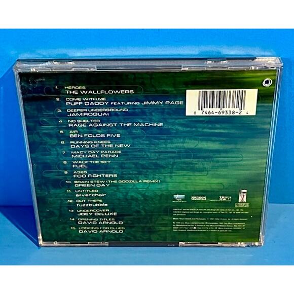 Godzilla: The Album CD 1998 Original Motion Picture Soundtrack - Green Day - Foo - Picture 2 of 6